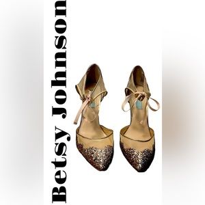 Betsey Johnson Iris Sequin Heels